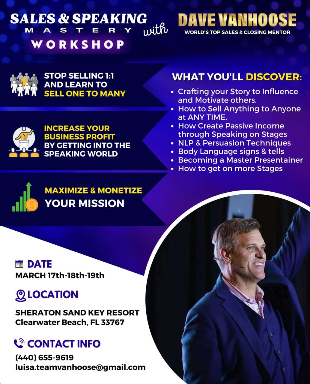 Sales and Speaking Mastery Workshop