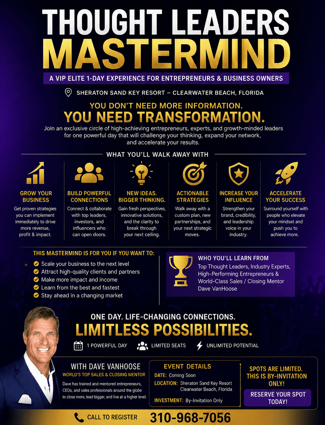 Thought Leaders Mastermind, One Day